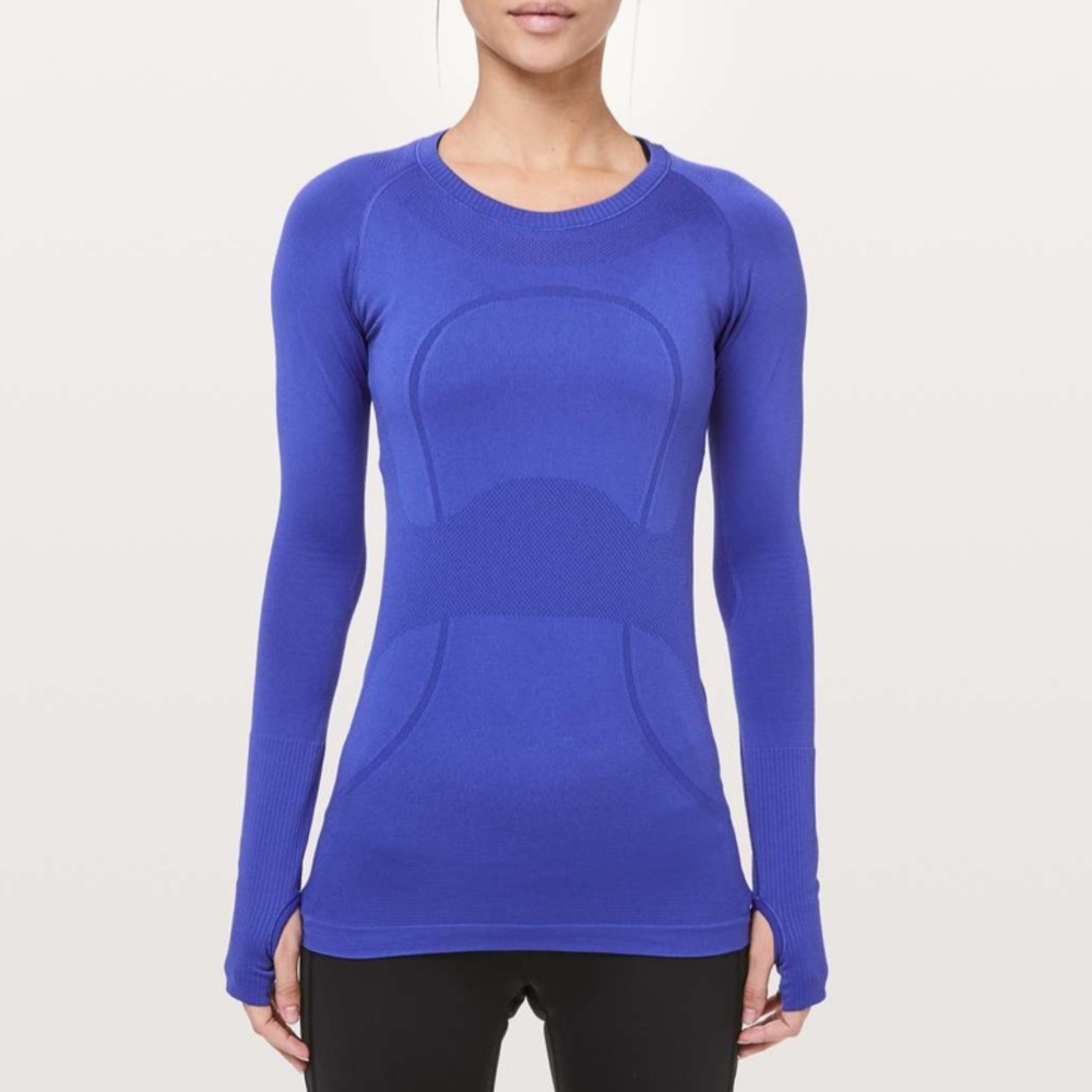 Lululemon Swiftly Tech Long Sleeve Crew Lazurite